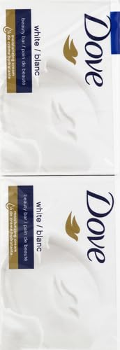 Dove Beauty Bar Soap Original, 6 Bars for Soft, Smooth Skin, with 1/4 Moisturizing Cream 3.75 oz