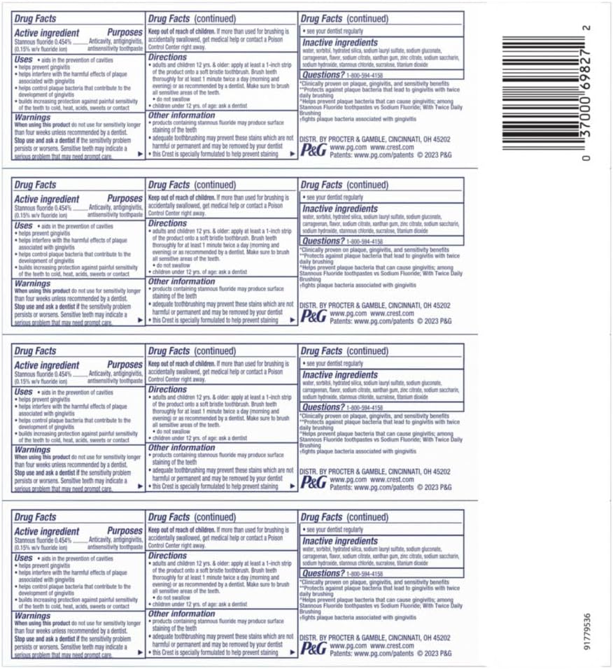 Crest Pro-Health Advanced Antibacterial Protection Toothpaste,5 oz 4 Pack, Teeth Whitening for adults, Breath Freshener, for Sensitive Teeth, Gum Health, Gingivitis toothpaste, Travel Size Toiletries